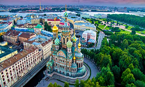 Moscow to Saint Petersburg